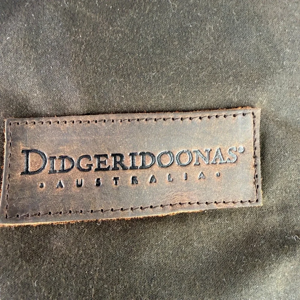 Didgeridoonas Mateship Two Cool Wine Cooler Bag Brown Oilskin Wool NEW